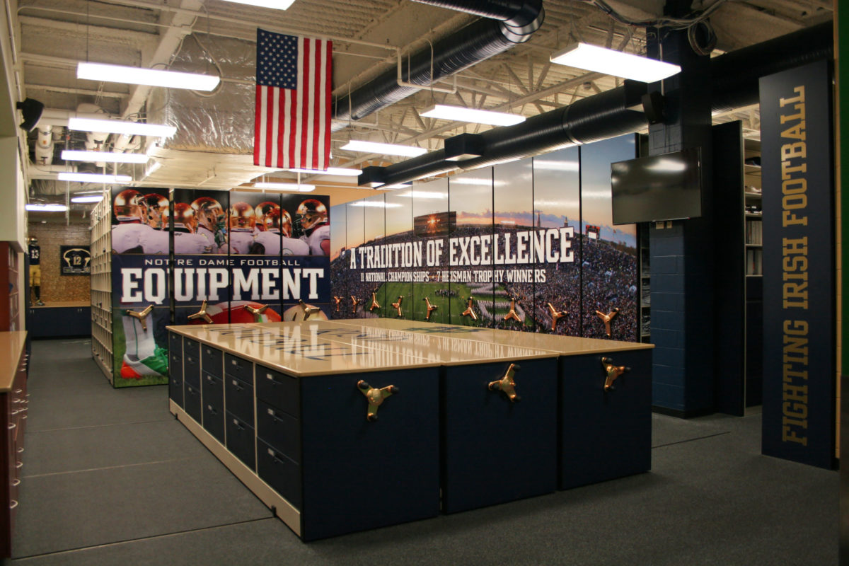 Organized Storage a Recruiting Tool for Top Student-Athletes