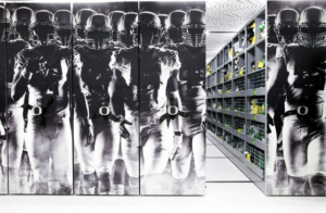 Customized High-Density Mobile Storage For Athletics Teams